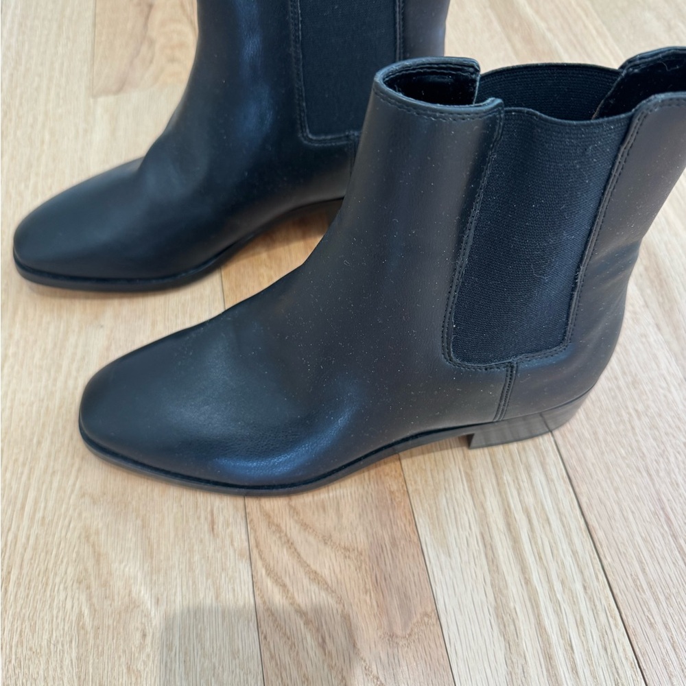 J. Crew Classic Black Ankle Booties